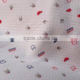 The Natural Bamboo Fiber/cotton Jacquard Fabrics Antibacterial Fabric