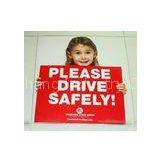 ESD Conductive Hygienic Corrugated Plastic Signs for Side Road Caution Sign