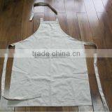 100% Cotton Ecru Apron thumbnail-1
