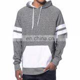 2017 Fashion Cheap Hot Sale OEM Casual Men Black Colorway Raglan Sleeves Strip Hoodies thumbnail-3