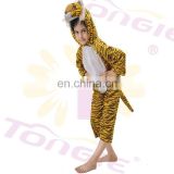 Tongle children's fleece animal mascot cosplay costume tiger animal jumpsuit