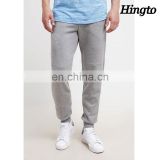 High quality men sportswear gym training pants grey tall cotton wholesale