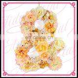 Aidocrystal Latest Product Simulation Flower Letter & for Wedding Bridal Bridegroom Name Combination Decorative thumbnail-5