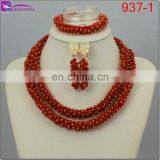 African Beads African Beads Jewelry Set Nigerian Wedding Coral Beads Jewelry Fashion Jewelry Set thumbnail-2