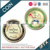 Iron Stamped Soft Enamel Souvenir Coin With Epoxy thumbnail-3