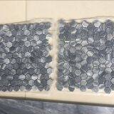 Most Popular Bardiglio Hexagon Mosaic thumbnail-3