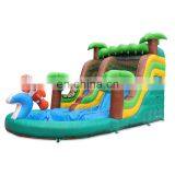 2020 New Arrivals Home Use Crownfish Jungle Water Slide Pool Children Kids Backyard Inflatable Water Slides For Backyard thumbnail-2