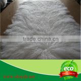 Tibetan lamb fur rug