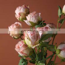 Wholesale Cheap Personalized Artificial Silk Rose Flower Decoration Wedding thumbnail-2
