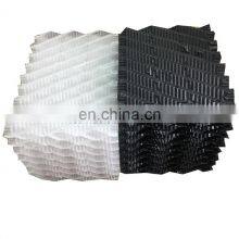 oblique Wave Plastic pvc fill packing cooling tower corrugated sheets