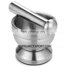 Stainless Steel Mortar & Pestle