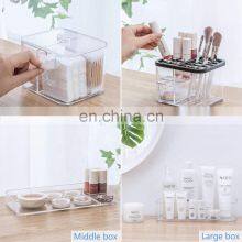 PS Cosmetic Storage Box Transparent Makeup Organizer and Jewelry Display Box For Dresser, Home thumbnail-5
