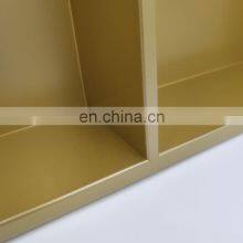 Bathroom Matte Gold Black 304 Stainless Steel Waterproof Shower Room Shelf 600mm Single and Double Recess Shower Niche Shelf thumbnail-3