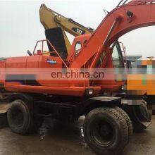 Used Doosan Dh150w-7 Wheel Excavator , Doosan Dh150 Digging Machine , Original Doosan Dh210