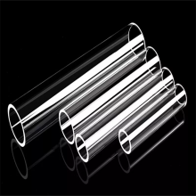 Custom Size Clear Quartz Glass Tube Fused Quartz Tube thumbnail-2