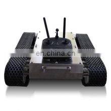 Mini Crawler Chassis Rubber Track Chassis Remote Control Vehicle Rubber Track Robot Platform Controller thumbnail-1