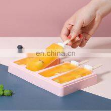 Hot Sale Japanese Personal Order Custom 4 Cavity High Quality BPA Free Plastic Popsicle Ice Cream Molds thumbnail-4