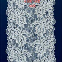 Wholesale Stretchy Lace Ribbon Elastic Trim Fabric With Floral Pattern for Bridal Wedding Decorations Sewing DIY Making and DIY Crafts thumbnail-2