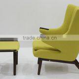 Top Quality Fiberglass Teddy Bear Chair With Ottoman Designed by Hans J. Wegner thumbnail-5