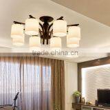2016 New Wrought Iron Candle Chandelier LightingZH-6049 thumbnail-2