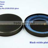 74mm Black Nickle Plating Candle Lid thumbnail-2