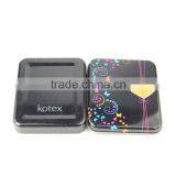 custon cosmetic tin box/tin containers