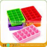 BPA Free Square Shaped Silicone Ice Cube Tray thumbnail-1