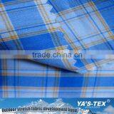 Shaoxing Fabric Supplier Shirt Fabric Yarn Dyed Woven Polyester Spandex Shirt Fabric thumbnail-1