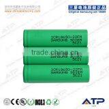 High density icr18650 battery 3.7v 2200mah / li-ion battery cell 3.7v 2200mah