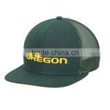 Wholesale Customized Mesh Caps 3d Embroidery 6 Panel Short Brim Trucker Hats thumbnail-3