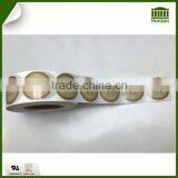 Glossy Paper Round Adhesive Label Stickers,Waterproof Circle Sticker Labels thumbnail-1