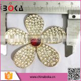 New Arrival Floral Design 5*5CM Alloy Rhinestone Buckle For Lady Jewlery, Shoes, Apparel