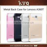 Black Hard Case For Lenovo S360t Metal Back Cover thumbnail-4