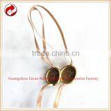 High-quality Metal Aluminum Clothing Custom Silk Ribbon Seal Tag thumbnail-5