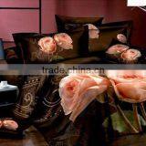 Trade Assurance/C40*40/133*72/high Quality Panel Printing 3D Floral Design Fabric for Bedding Set thumbnail-4