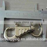 China Supplier Hardware Zinc Alloy Stainless Steel Swivel Dog Leash Snap Hook,dog Buckle Adjust Lanyard Snap Hook Supplier's Choice thumbnail-5