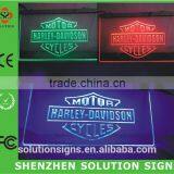 2015 Fashionable Hanging Led Acrylic Sign Board thumbnail-3