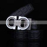 Man's Official Black Real Leather Belt thumbnail-2