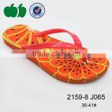 Summer New Style Good Printing Cheap Ladies Flip Flop thumbnail-2