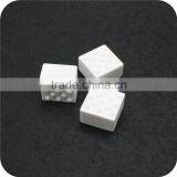 High Heat Resistance Al2O3 95% Alumina Square Ceramic Lagging With Round Dimple thumbnail-1