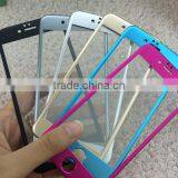 9H High Quality Color Tempered Glass Screen Protector for Iphone 6 With Back Cover thumbnail-3