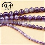 Wholesale 6/8/10/12mm Natural Amethyst Round Loose Spacer Beads, Gems loose beads