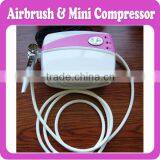Portable Airbrush Makeup Kit With 1 pc Airbrush+ 1 Set Mini Compressor + 1pc Power Adapter + Air Hose thumbnail-1