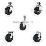 Special Application Square Stem Swivel Casters with Rubber Wheels