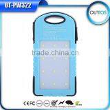 Wholesale Cheap Solar Cellphone Charger 5000mah Waterproof Powerbank thumbnail-5