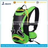 Wholesale 2.5L Water Bladder Hydration Pack With Helmet Mesh Pocket , Waterproof Nylon Cycling Backpack With Reflective Strips