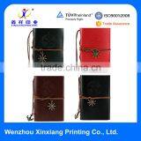 Creative European Style Leather Cover Leaflet Notebook and Memo Pad