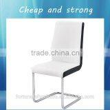Modern Office Furniture Leather Cover z Shape Dining Chair thumbnail-1
