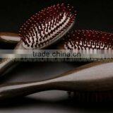 High Class Head Scalp Massage Hair Brush Wood thumbnail-5