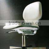 Adjustable Fiber Reference Plastic Lab Stool With Wheels thumbnail-5